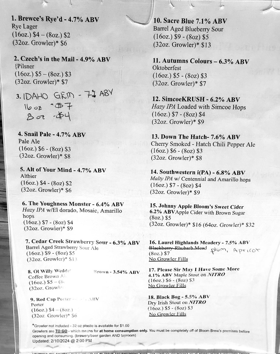 BLOOM BREW tweet media