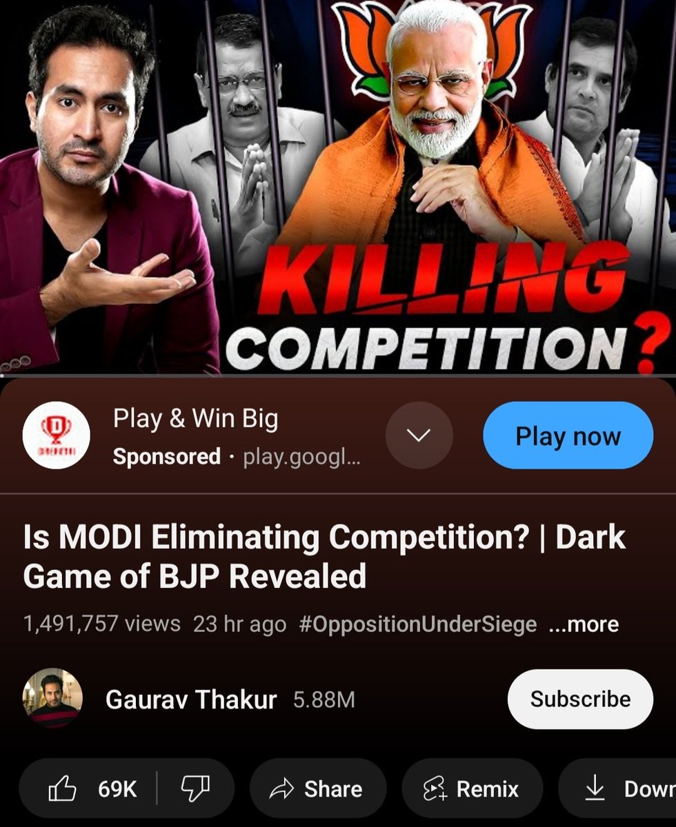 HoodLalit's tweet image. Full reply of dhruv rathee video #DhruvRathi #gauravThakur #viralvideo