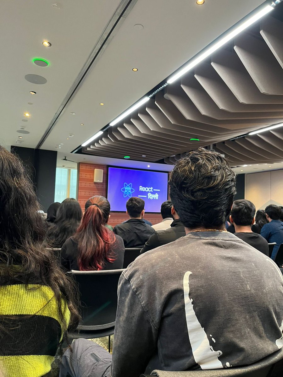 riyarai1511's tweet image. 🙏 Thank you, React Delhi, for a day filled with knowledge, fun, and connections. Can't wait for the next meetup! 🚀🔥 #ReactCommunity #LearningTogether