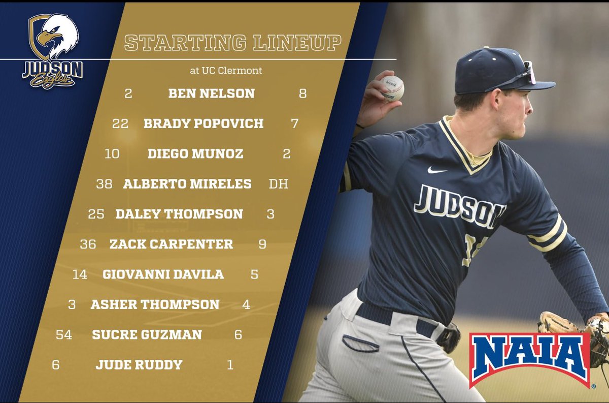 Judson Baseball tweet media