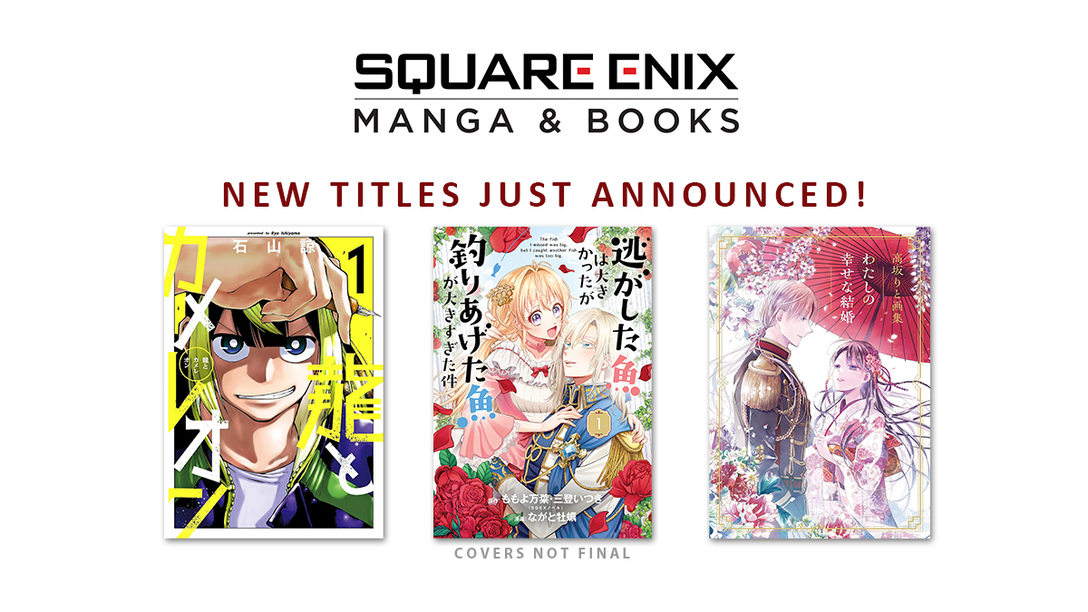 SquareEnixBooks's tweet image. And that’s a wrap on our newly announced titles fresh from #ComicsPRO! Want more details? Head to our website for the full story: square-enix-books.com