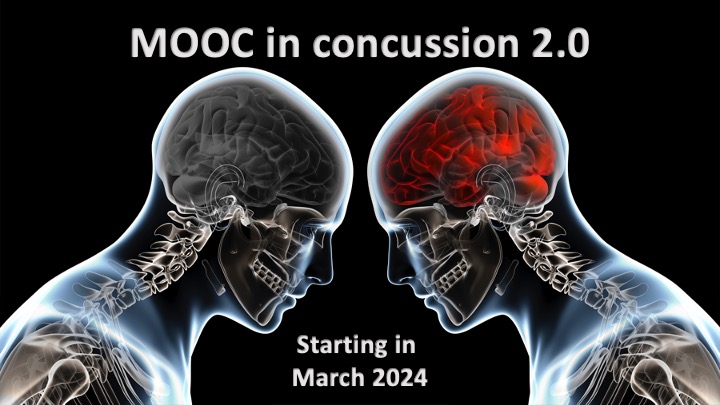 Are you familiar with the recommendations from the 6th International Conference on #Concussion in Sport published in June 2023? In March 2024, our fully revised and free #MOOC in concussion will make it simple for everyone! Stay tuned!