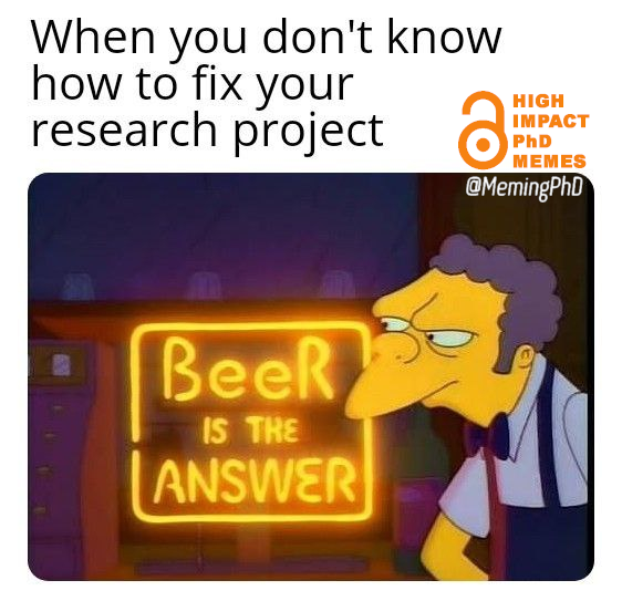 Have a nice week-end! #highimpactphdmemes #phd #phdlife #phdmemes #phdchat #phdforum #AcademicChatter #academia #research #researchers #phdstudent #memes #memesdaily #phdcandidate #academicart #postdoc #postdoclife