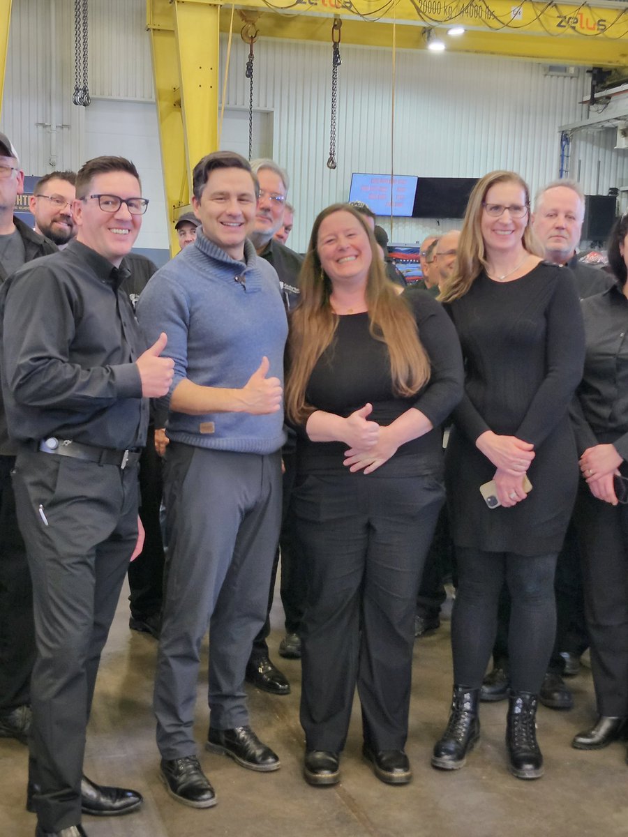 CavalierTool's tweet image. Team Cavalier was honoured to host a visit from leader of Conservative Party of Canada @pierrepoilievre @CPC_HQ

Pierre spent time meeting &amp;amp; listening to #CavalierArmy &amp;amp;  their concerns. 

He addressed the team &amp;amp; shared his visions for Canada.

#manufacturing