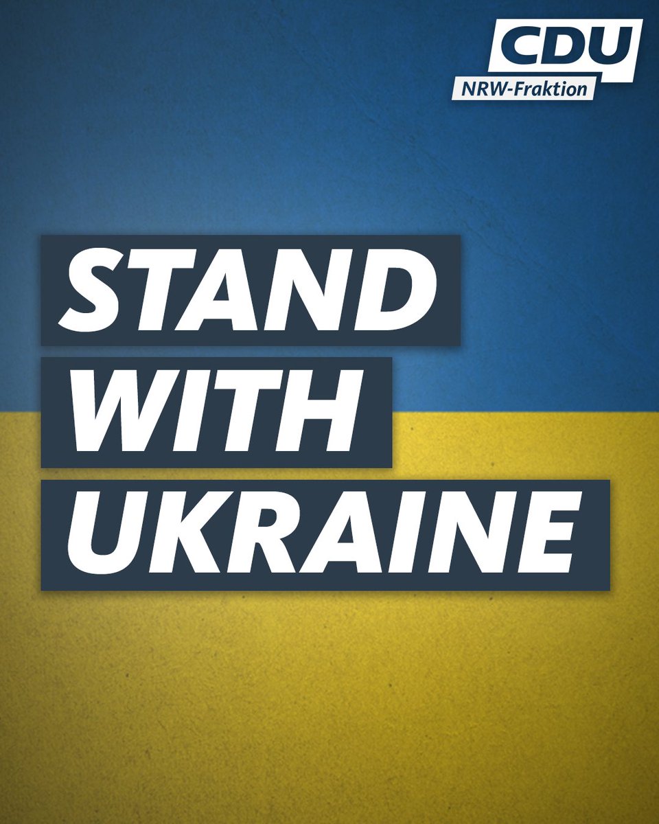 Seit 2 Jahren verteidigt sich die Ukraine gegen den russischen Angriff. Sie kämpft gegen einen brutalen Aggressor, der das Land rücksichtslos mit Krieg überzieht. Sie kämpft um ihr Überleben und für die Freiheit Europas. Sie muss diesen Krieg gewinnen. Wir stehen an ihrer Seite!