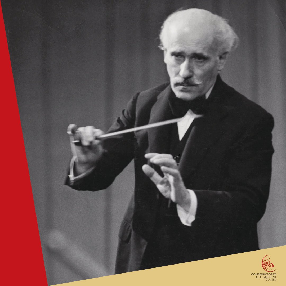 [Storie di Musica]
Il più celebre direttore d'orchestra di tutti i tempi nasce a Parma il 25 marzo 1867. Stiamo parlando di Arturo Toscanini.
Per saperne di più: it.wikipedia.org/wiki/Arturo_To…
#ConservatorioCuneo #ConservatorioGhedini #ConservatorioGhediniCuneo #Cuneo