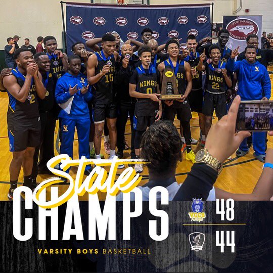 Victory at its finest!🏀 Victory Christian Center School triumphed in a rematch against United Faith, securing the Championship title in the NCISAA 1A State finals. Back-to-back wins against tough opponents-that’s how champions are made! 🏆🔥 #statechamps #standingonbusiness #God
