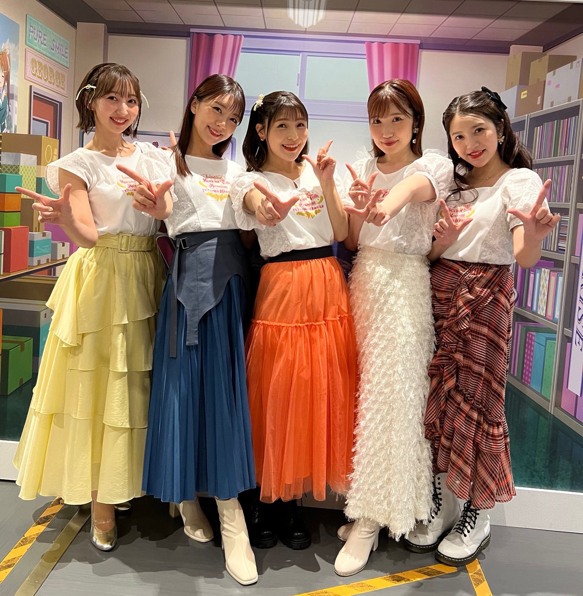 ❤️🤍🧡💙💛
#μʼsトークセッションday2 
#μʼs 
#lovelive  

♪♪♪♪♪♪♪♪♪