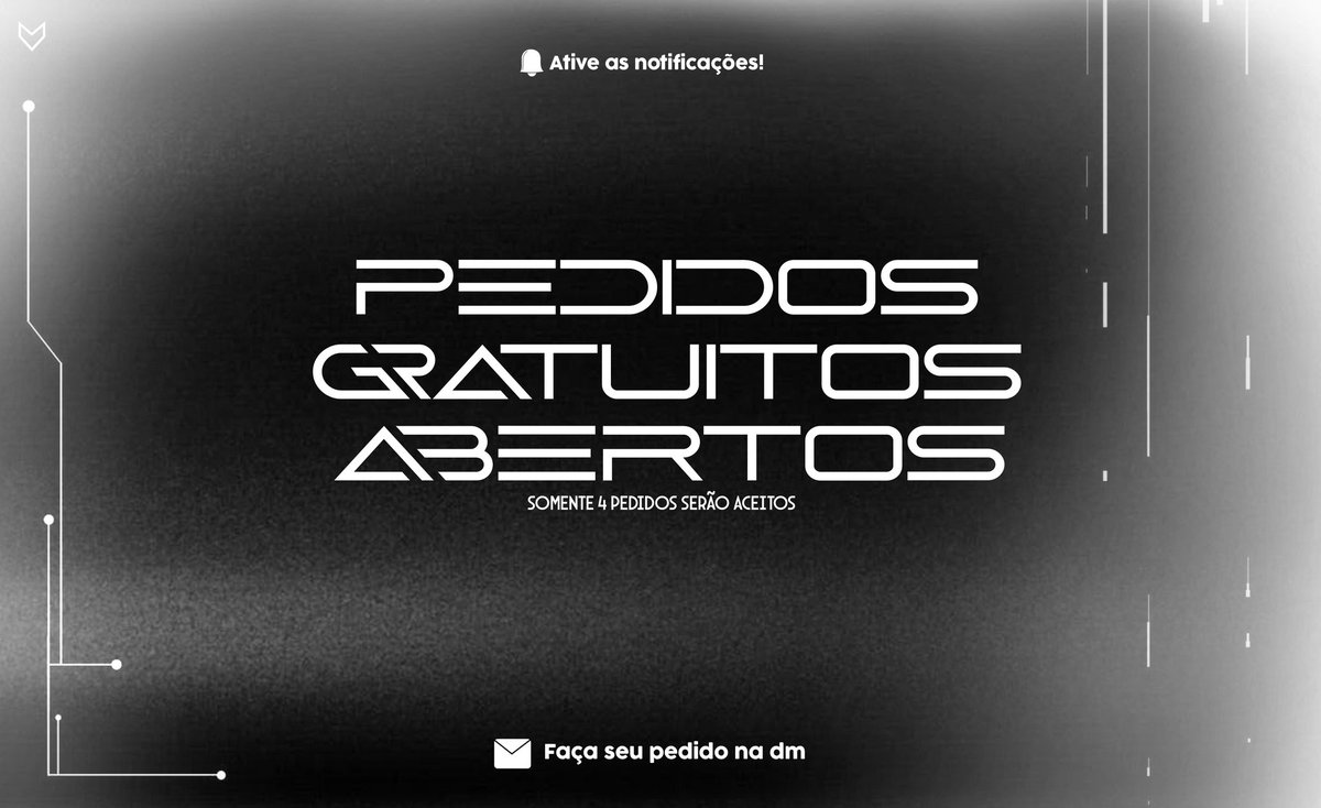 Maveskys's tweet photo. Pedidos GRATUITOS abertos! 
Peça na DM. https://t.co/Ru0WwhR6TL