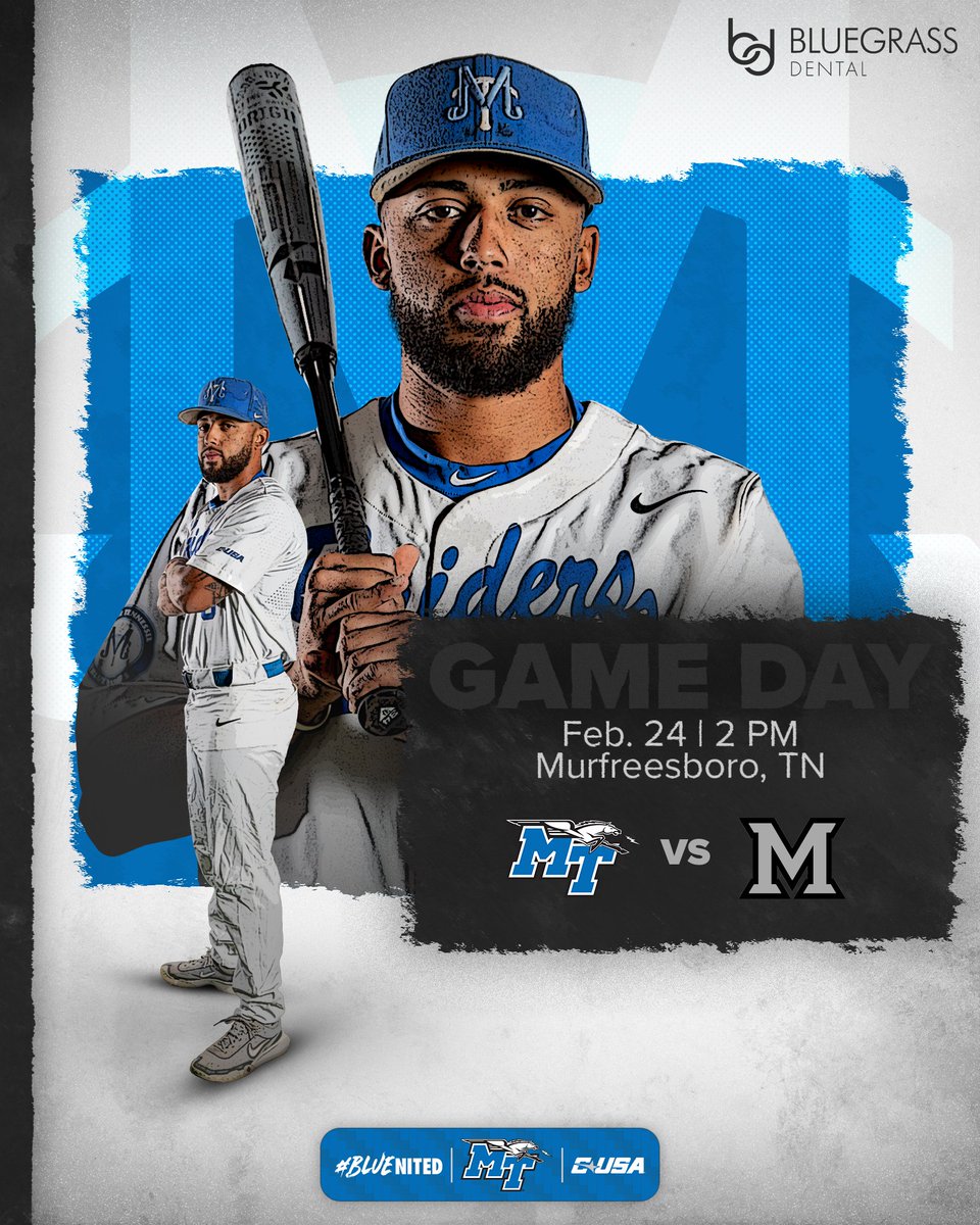 Game 2 on tap! 

🆚 Miami (OH)
⏰ 2 PM
📺 es.pn/4bMmqxP
📻 bit.ly/4bRVZGU
📊 bit.ly/49MSmAw
🎟️ bit.ly/3OUOogY

#BLUEnited | #BlueCrew