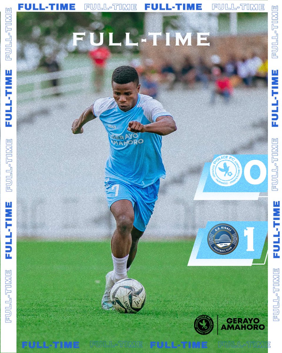 policefcrwanda's tweet photo. FULL-TIME
#POL 0โฃ - 1โฃ #ASK
#POLASK || #HereToConquer || #RPL https://t.co/zPnUAonqy1