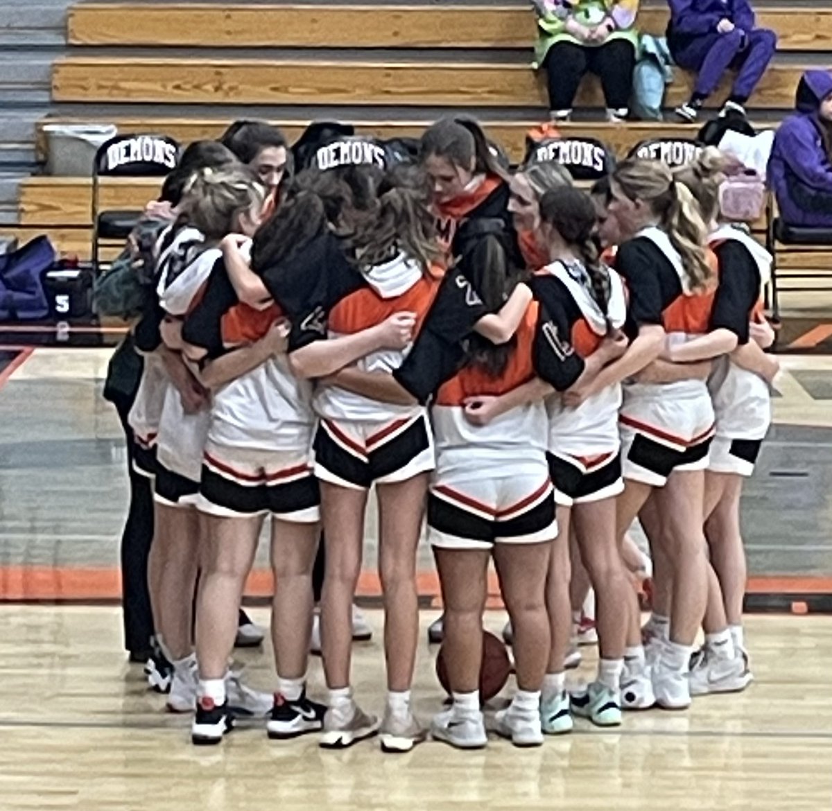 Season came to a close last tonight despite our battle to the end……💪
Greenfield 42
BHS 31

We want to thank our coaches and wish our wonderful seniors the very best!  🫶🧡🖤
<a href="/Kwarner1011/">Kayla Warner</a> 
<a href="/jennabebow/">Jenna BeBow</a> 
<a href="/kendallkafar/">Kendall Kafar</a> 

#DemonsForever