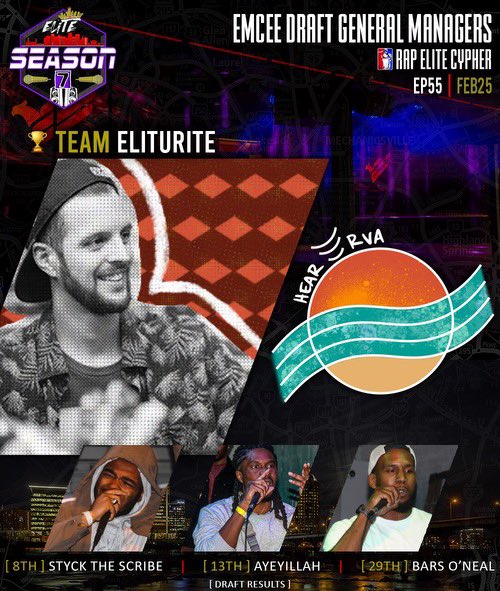 KillTheDreamer.com (@radioblitz) on Twitter photo Tomorrow will Team <a href="/HearRVA/">HearRVA</a> earn Eliturite his first win of the season at <a href="/RapRva/">@RvaRapElite</a> ?? Make sure you’re in the building to find out! Get your tickets now at rvarapelite.com Tomorrow will Team <a href="/HearRVA/">HearRVA</a> earn Eliturite his first win of the season at <a href="/RapRva/">@RvaRapElite</a> ?? Make sure you’re in the building to find out! Get your tickets now at rvarapelite.com