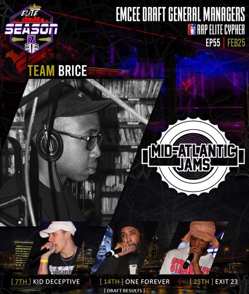 KillTheDreamer.com (@radioblitz) on Twitter photo Tomorrow will Team <a href="/midatlanticjams/">Mid-Atlantic Jams</a> earn Brice his first win of the season at <a href="/RapRva/">@RvaRapElite</a> ?? Make sure you’re in the building to find out! Get your tickets now at rvarapelite.com Tomorrow will Team <a href="/midatlanticjams/">Mid-Atlantic Jams</a> earn Brice his first win of the season at <a href="/RapRva/">@RvaRapElite</a> ?? Make sure you’re in the building to find out! Get your tickets now at rvarapelite.com