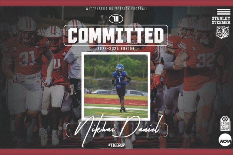 1000% Committed❤️ #GOTIGERS @tariqdrake23 <a href="/WittFootball/">Wittenberg Football</a>