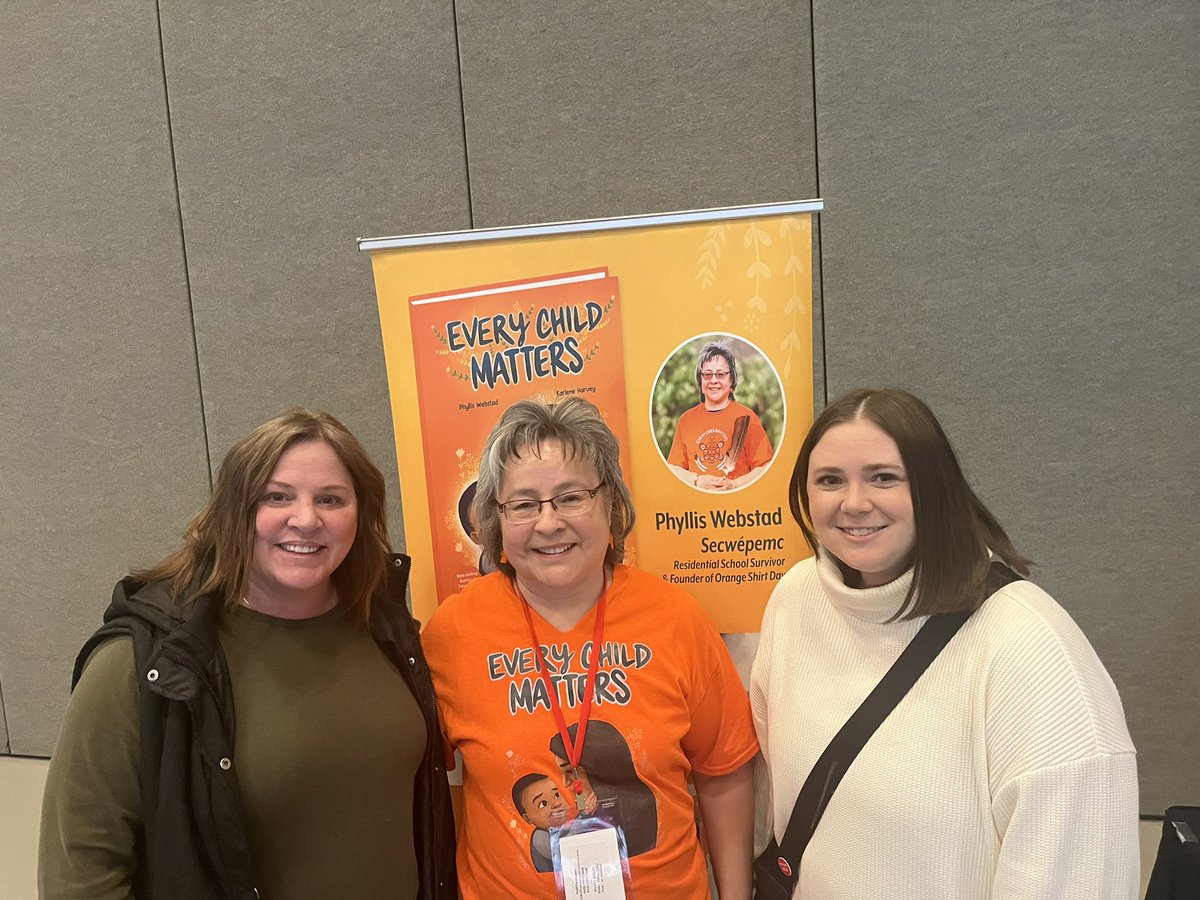 Honoured to hear Phyllis Webstad, Residential School survivor and founder of #OrangeShirtDay & @OrangeShirtSoc , share some of her stories and her families stories. In Truth and Reconciliation, Truth comes first. @palliserc #PDTCA24