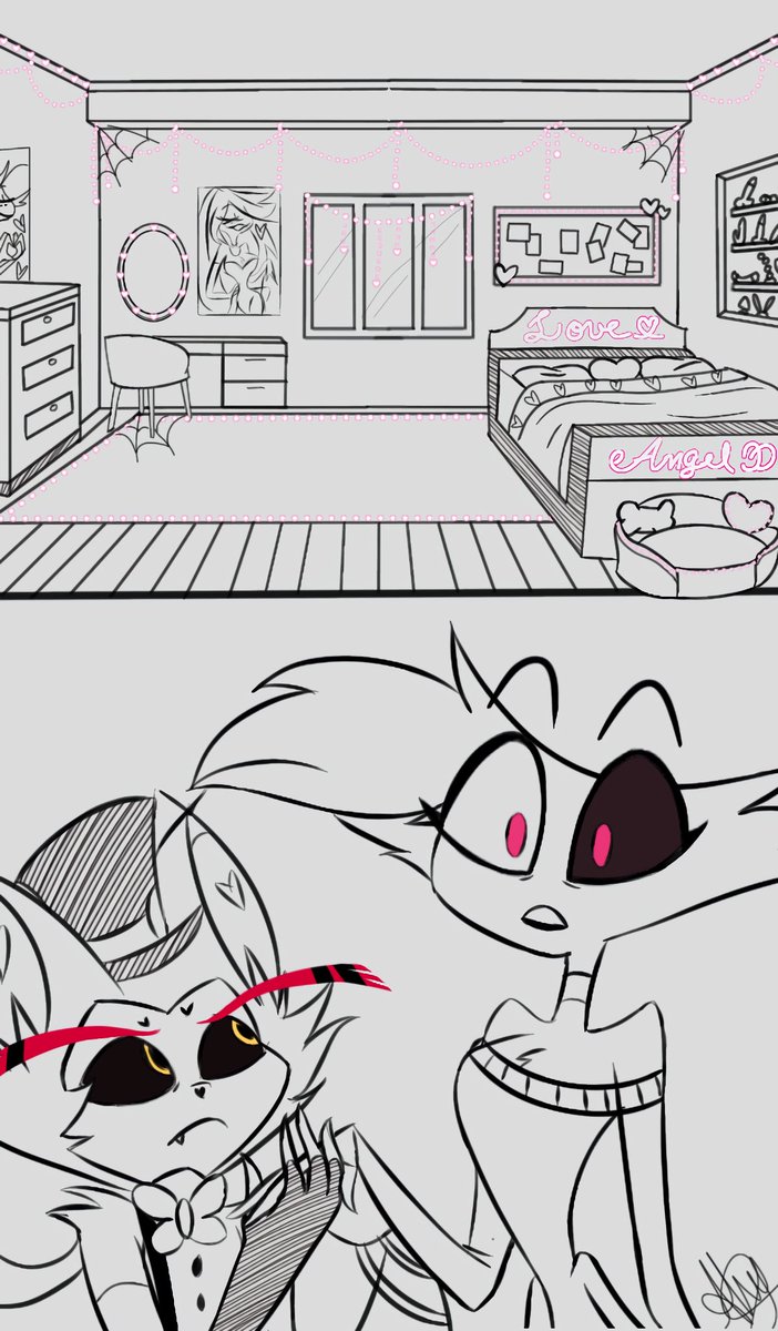 "A Gift for Angel Dust❤️" part 2/?
#HazbinHotel #huskerdust #huskerhazbinhotel #HazbinHotelAngelDust #HazbinHotelFanart