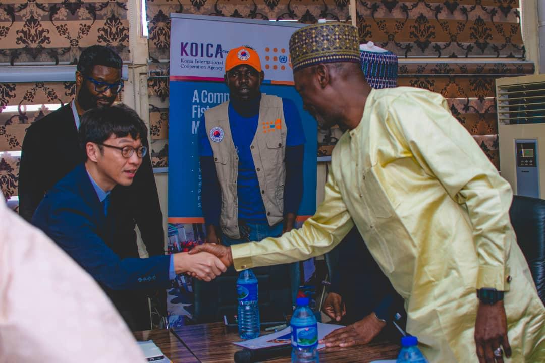We joined @BornoGovt and @Koicainnigeria to launch the second phase of the #Borno project which will be implemented by @UNFPA. 🇳🇬🇺🇳🇰🇷 The project will build resilience and provide essential medical services for women and girls in the state.🚺 #leavenoonebehind