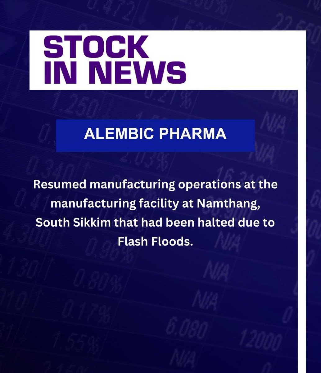 Alembic Pharma: Namthang unit no more at halt