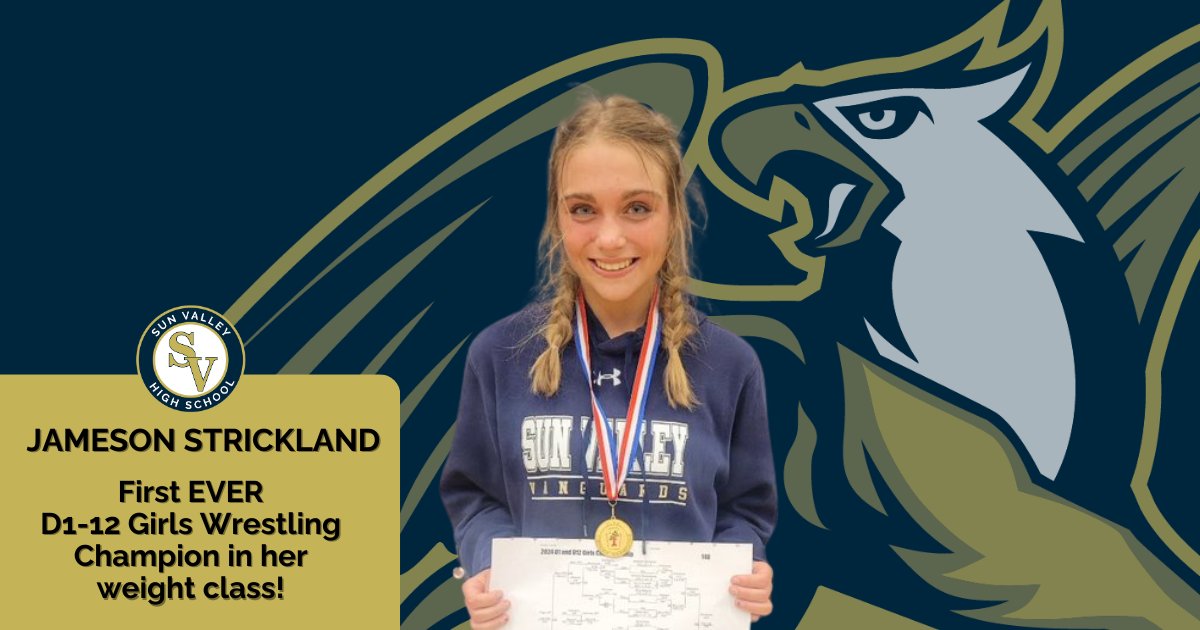 Not only did she advocate for a PIAA Girls Wrestling organization, Jameson won her district tourney (all three matches by fall). She'll compete as the number 1 seed in her bracket at the regional tourney Sunday. Top 4 advance to the first ever girls state tourney! @svvanguards