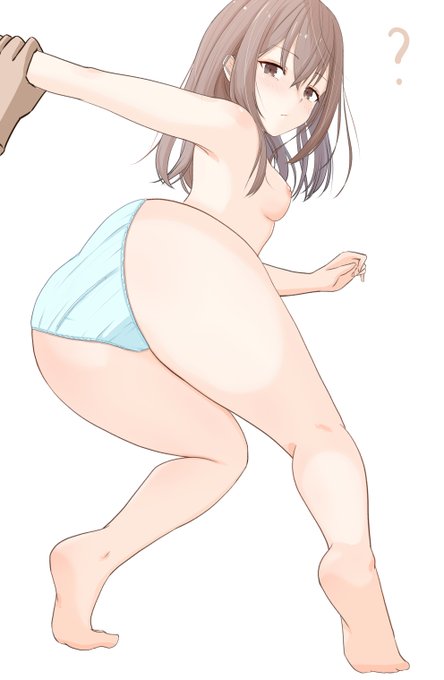 パンイチでだらしなかったので
お尻ぺんぺんしたら漏らした 