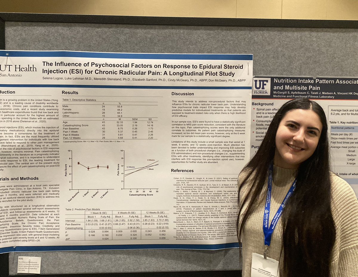 My first time presenting at a national conference - thank you to everyone who stopped by my posters to chat! Everyone in PM&amp;R is so kind 🥹 #Physiatry24