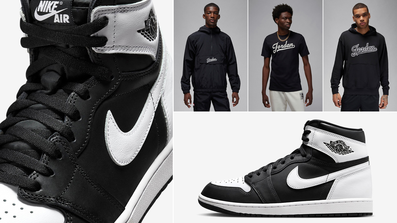 SneakerFits on X How to Style the Air Jordan 1 High OG Black White With Matching Outfits https t E5FERkxHmH https t t3XItej6H9 X