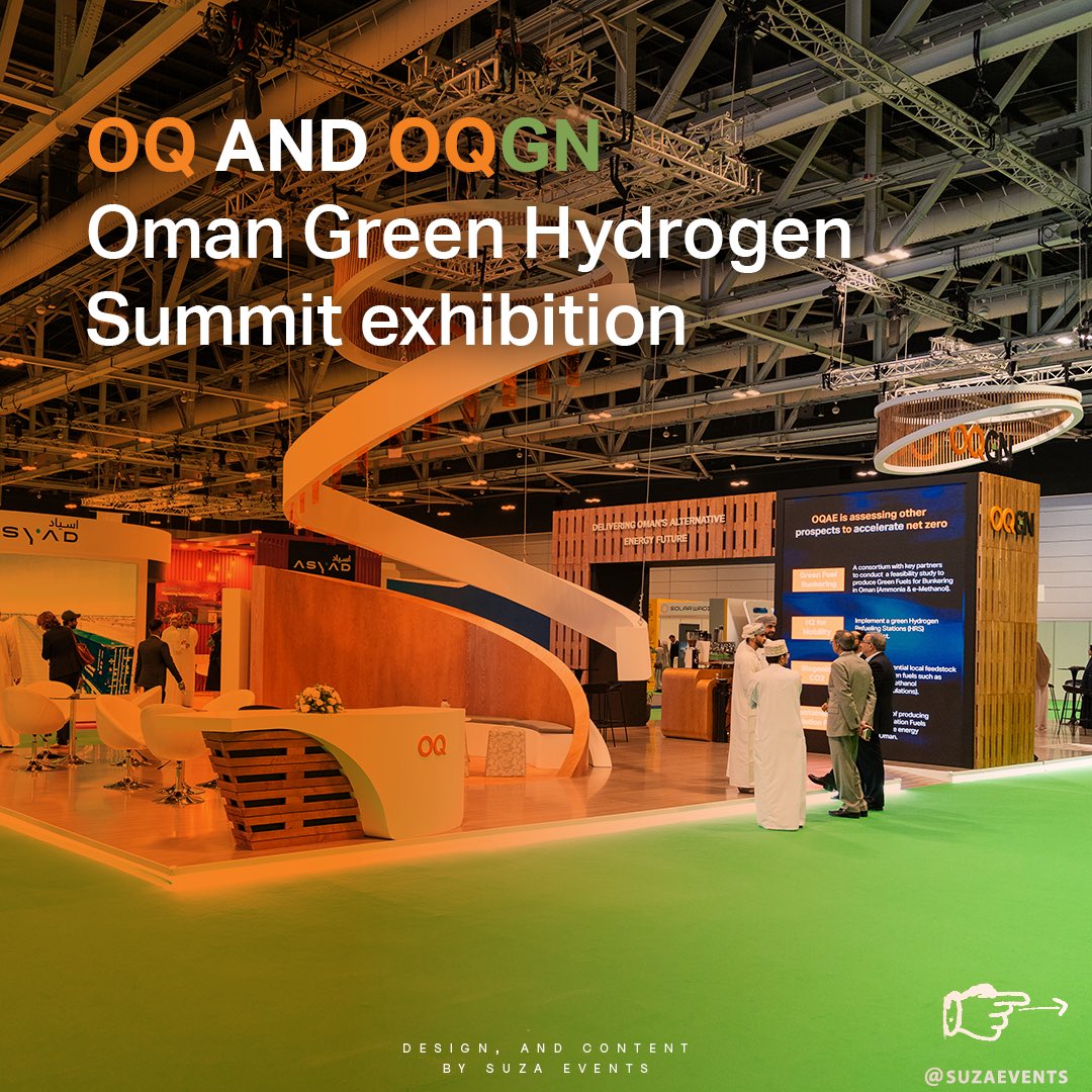 SuzaEvents's tweet photo. Proud to have crafted an eco-friendly booth that’s as stylish as it is sustainable.
•
•
Concept, desgin, build up and management by SUZA
•
•
@this_is_oq @weareoqgn
•
#SustainableEvents 
#EcoFriendlyBooth #EventInnovation #Suza https://t.co/jPfOVvJgdy