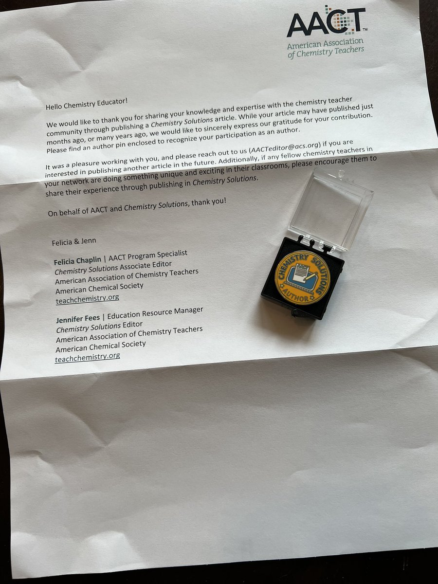 Thank you @AACTconnect for the awesome pin.