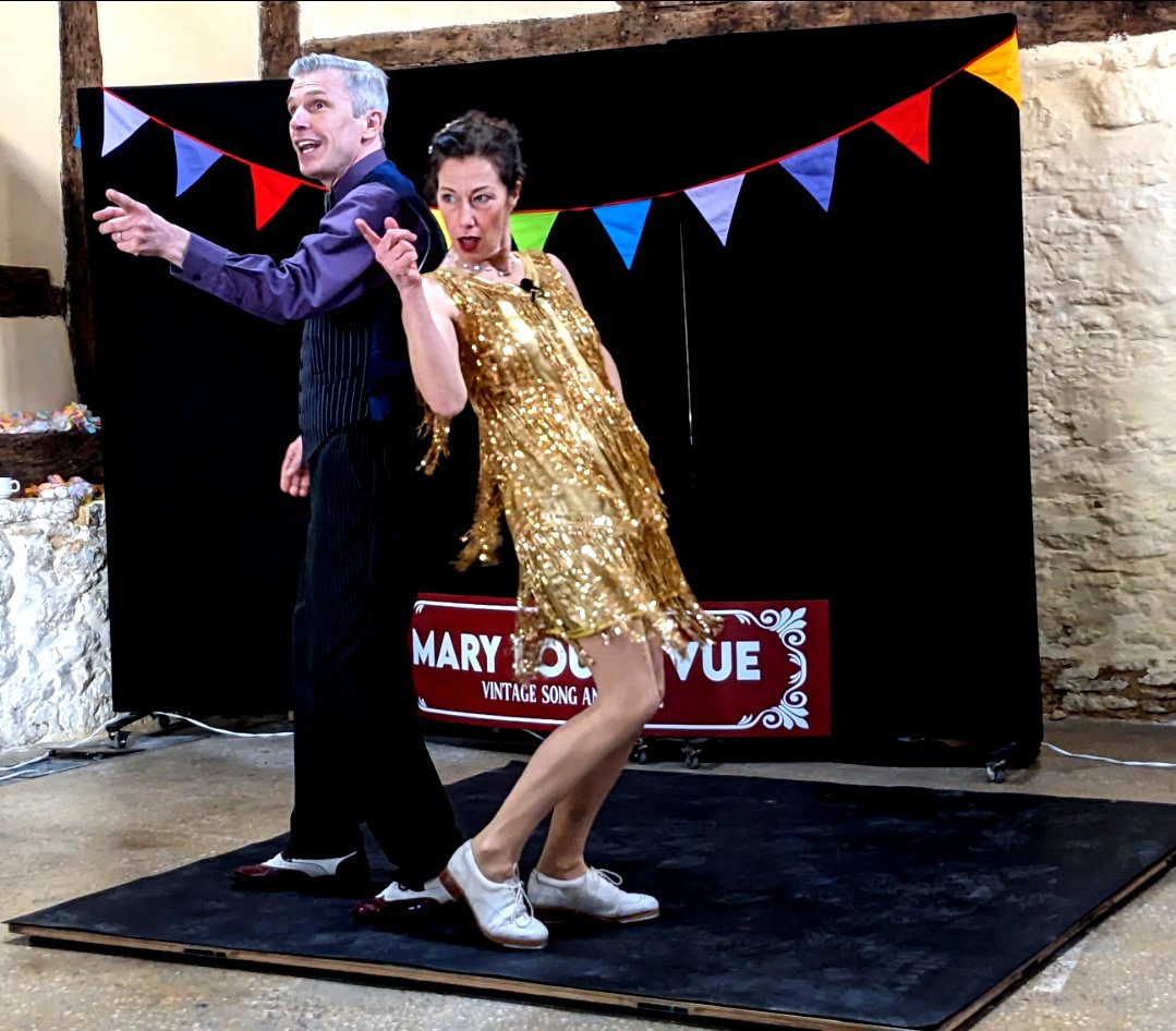 Mary Lou Review now performing at the Yelde Hall as part of the @FringeFeb programme today.