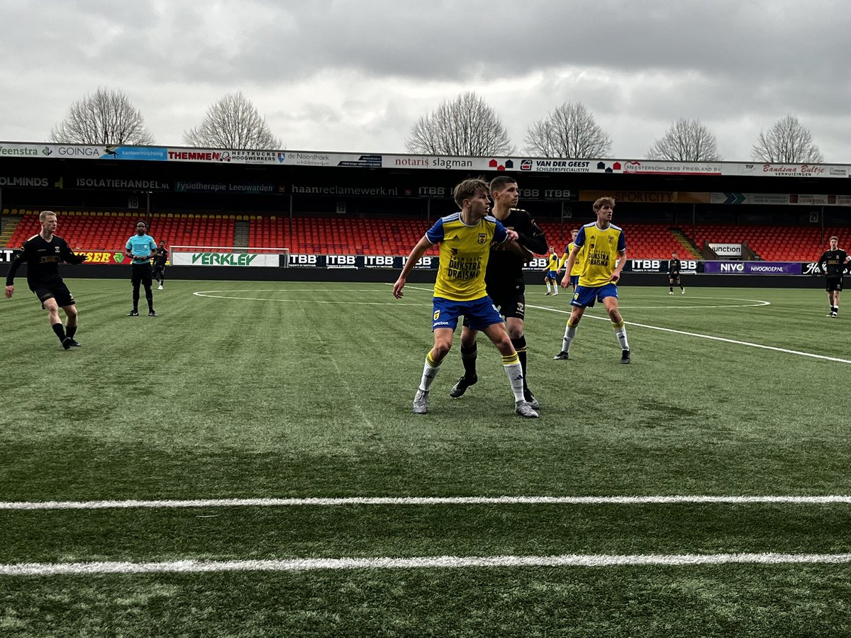 CambuurJeugd's tweet photo. De wedstrijd tussen O21 @kowetjeugd O21 is afgelopen. Na een 2-0 ruststand hebben de mannen van @ReinsmaRik met 4-0 gewonnen. Doelpunten in de 2e helft van Tom van der Werff en Iwan Henstra. O21 heeft nu 4 punten uit 4 wedstrijden in Divisie 1.

#cambuurjeugd #camgae #sccambuur https://t.co/1JLyLBnHAA