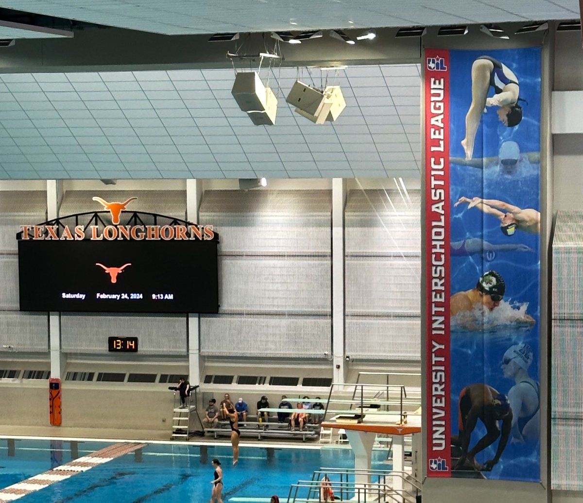 Here we go! <a href="/uiltexas/">Texas UIL</a> State Swim Championships! <a href="/MagnoliaHighTX/">Magnolia High School</a> #GoDogs