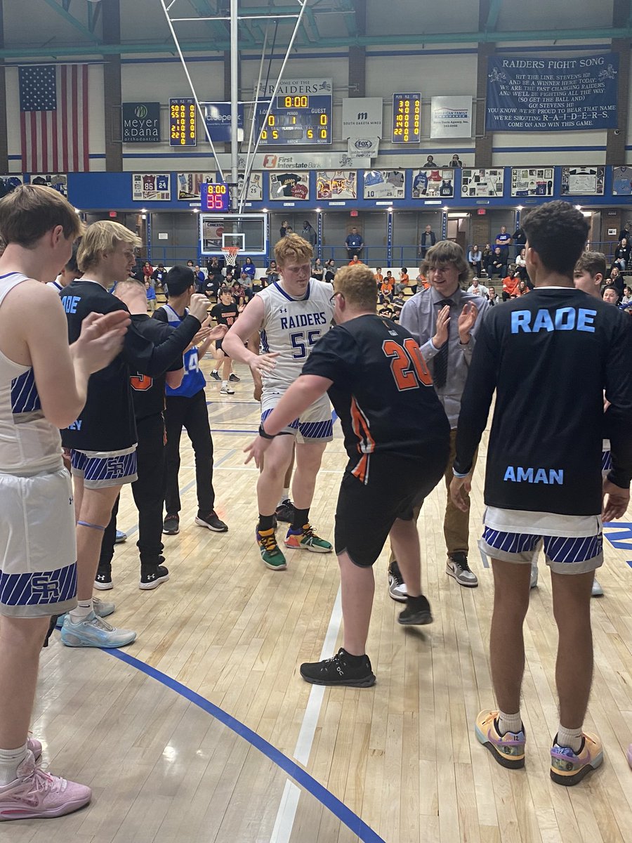 Shout to the Special Olympics and our boys basketball team! Our team raised over a thousand dollars for our local Special Olympics! Thank you to all the coaches, parents, student-athletes, and everyone in the Special Olympics for making last night very special!