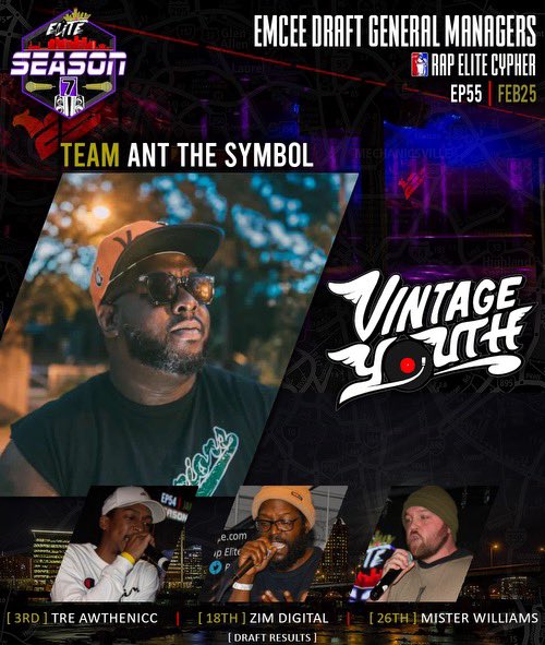 KillTheDreamer.com (@radioblitz) on Twitter photo Tomorrow will Team <a href="/AntTheSymbol/">Uncle Theophilus</a> earn him his first win of the season at <a href="/RapRva/">@RvaRapElite</a> ?? Make sure you’re in the building to find out! Get your tickets now at rvarapelite.com Tomorrow will Team <a href="/AntTheSymbol/">Uncle Theophilus</a> earn him his first win of the season at <a href="/RapRva/">@RvaRapElite</a> ?? Make sure you’re in the building to find out! Get your tickets now at rvarapelite.com