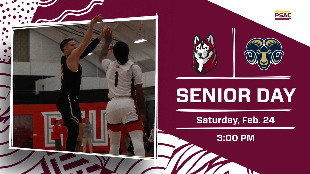 🏀: <a href="/BUHuskiesMBB/">BU Men's Basketball</a> celebrates Senior Day at Nelson Field House at 3 PM as Bloomsburg squares off with the Shepherd Rams!

📊: bit.ly/BUMBB
🎥: bit.ly/BUSNSt
🎙️: bit.ly/911WHSK

#Unleashed