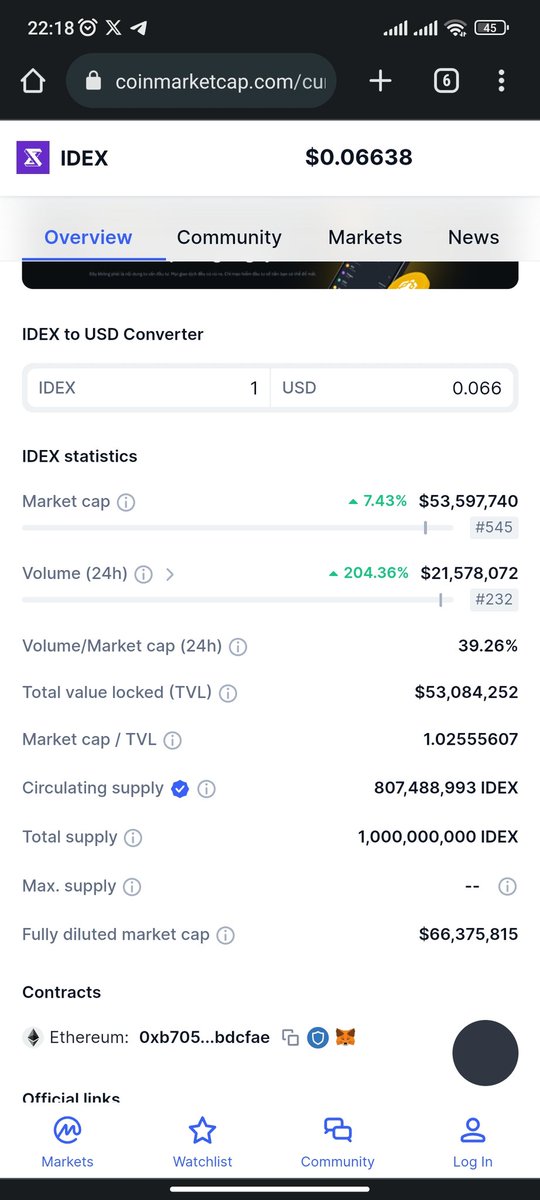 lyvandung92's tweet photo. #Idex
Trend Dex and Defi
Lowcap
Target 1: 0.97$
Target 2: 1.14$
Target 3: 1.35$ https://t.co/Ve6HaHzWok