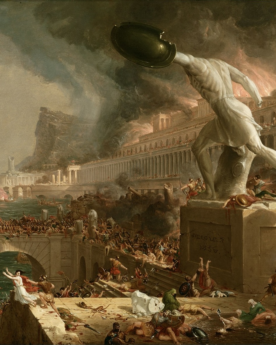 the_culturist_'s tweet image. &quot;Every high civilization decays by forgetting obvious things.&quot; - G.K. Chesterton

The greatest apocalyptic paintings in history (thread):