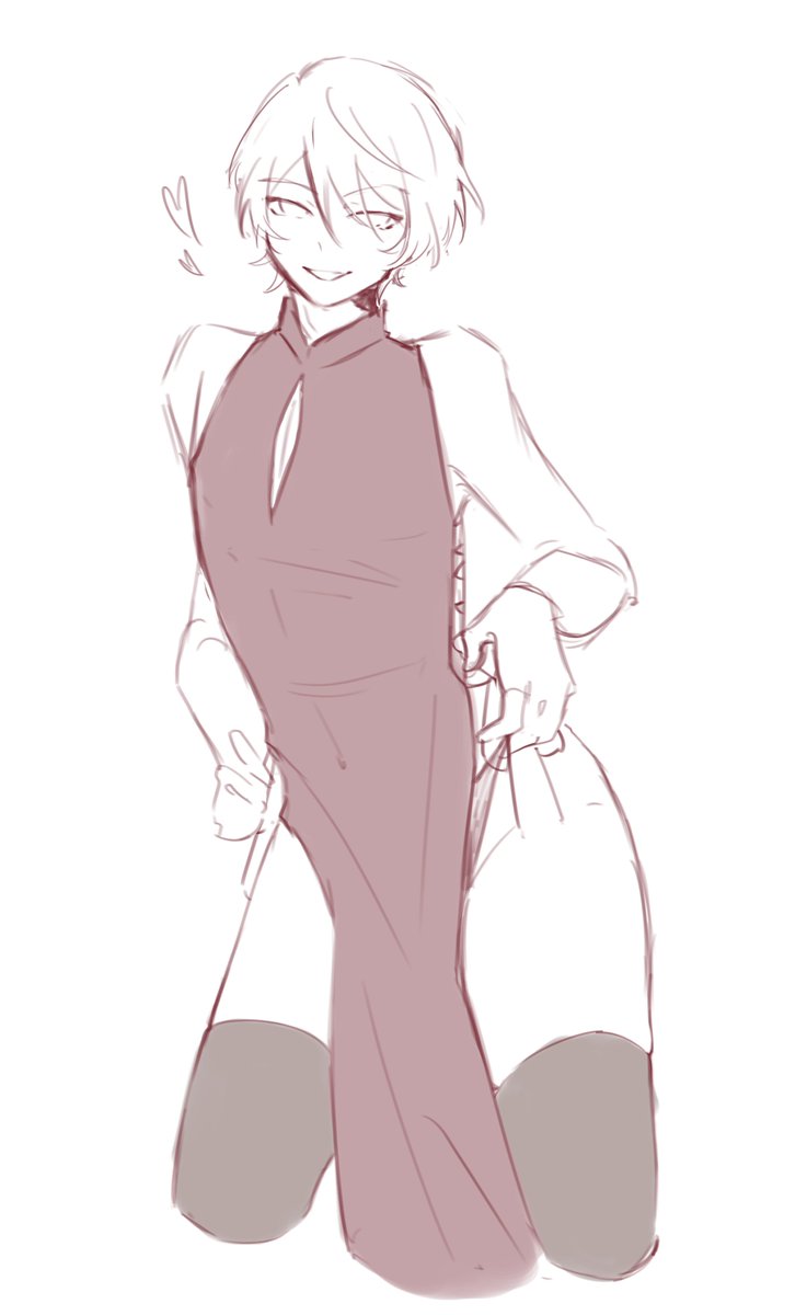 yoonerei's tweet image. One more Alois doodle for the thirsty bunch