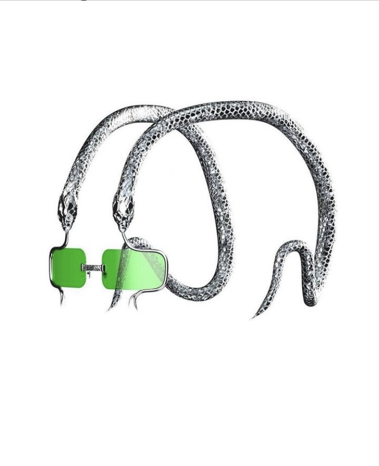 Shtreetwear's tweet image. Snake Eyewear by GuiFou