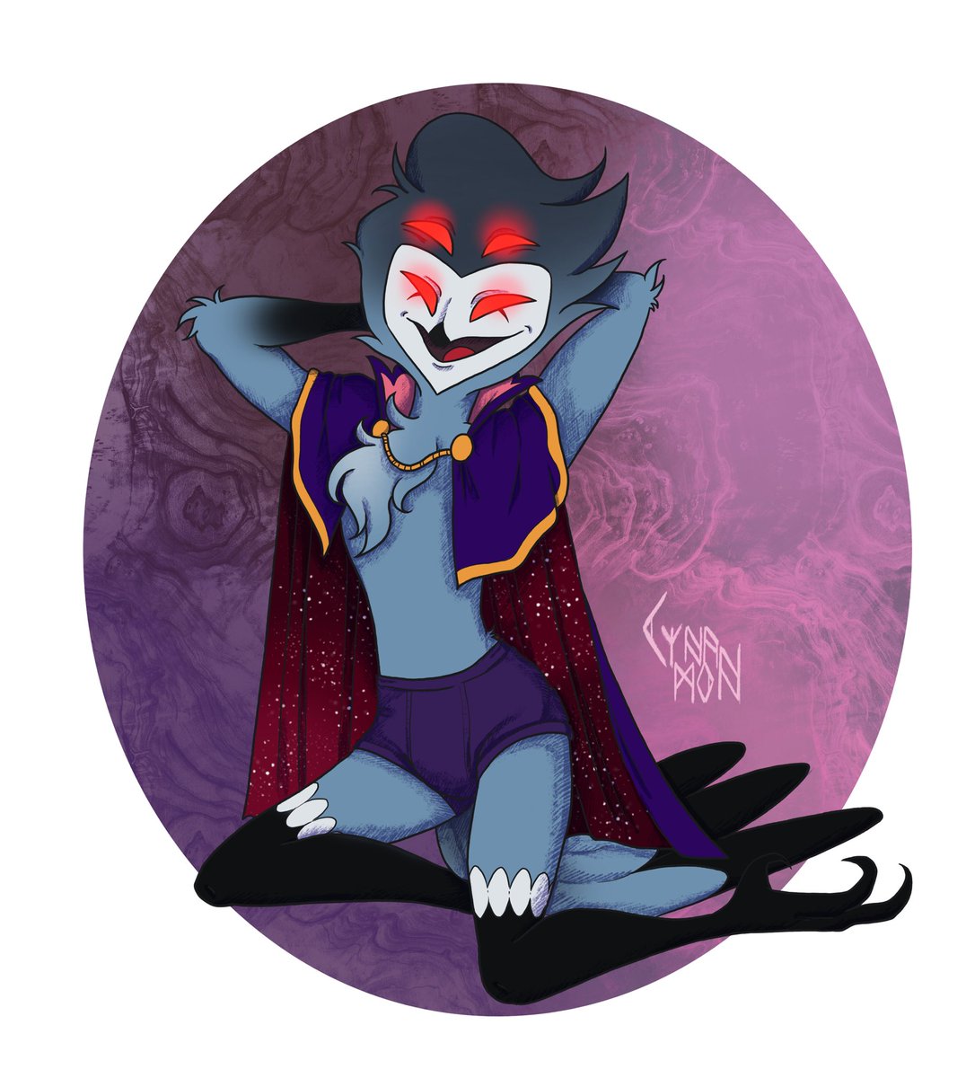 I recently get into the swing of Helluva Boss and Hazbin Hotel. That’s why today I’m posting a drawing of Stolas.
#HelluvaBoss #Stolas #Procreate