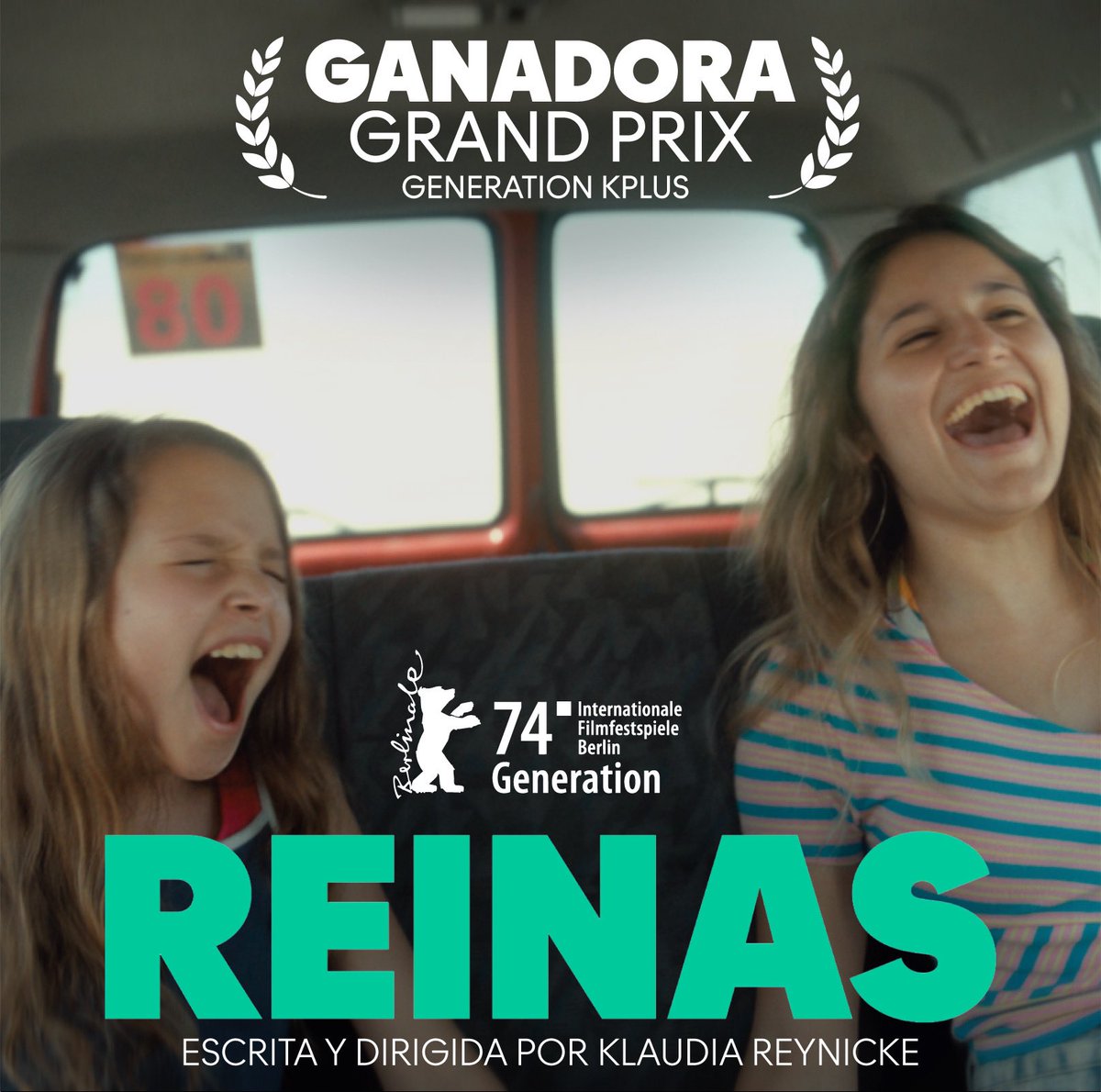 ¡Premio🏆 para #REINAS👸🏽! 
Le película de Klaudia Reynicke se lleva el GRAND PRIX GENERATION KPLUS de <a href="/berlinale/">Berlinale</a> 👏🏼

Estamos contentísimas, thank you so much ✨

<a href="/BTeamPictures/">BTEAM Pictures</a> <a href="/catalanfilms/">Catalan Films</a> <a href="/CineICAA/">ICAA</a>