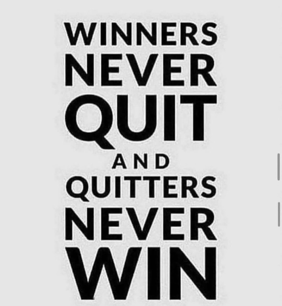 The real don’t quit having their hopes up. Believe