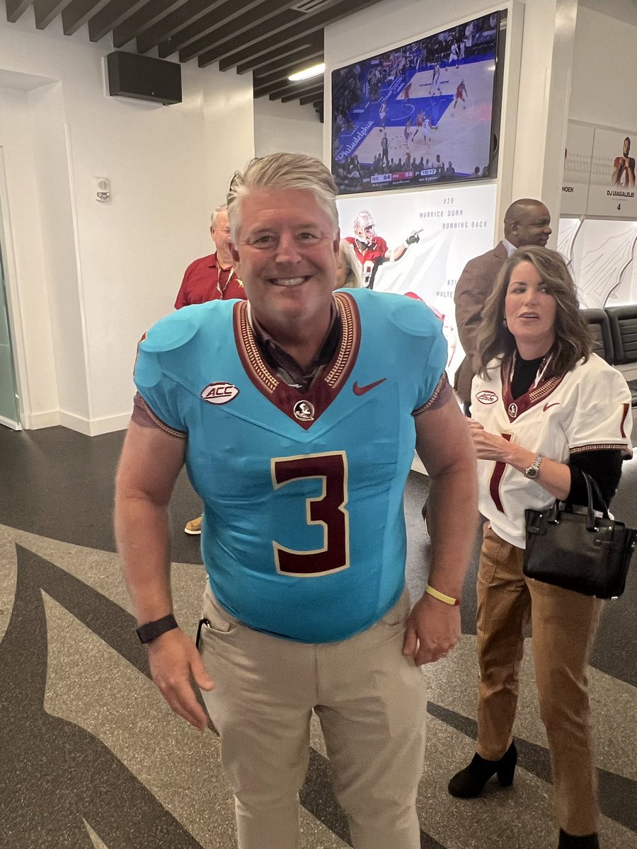 StephenPonder's tweet image. Several Seminole Boosters dressed out at Training Camp @TheBattlesEnd @FSUFootball @Coach_Norvell @SeminoleBooster