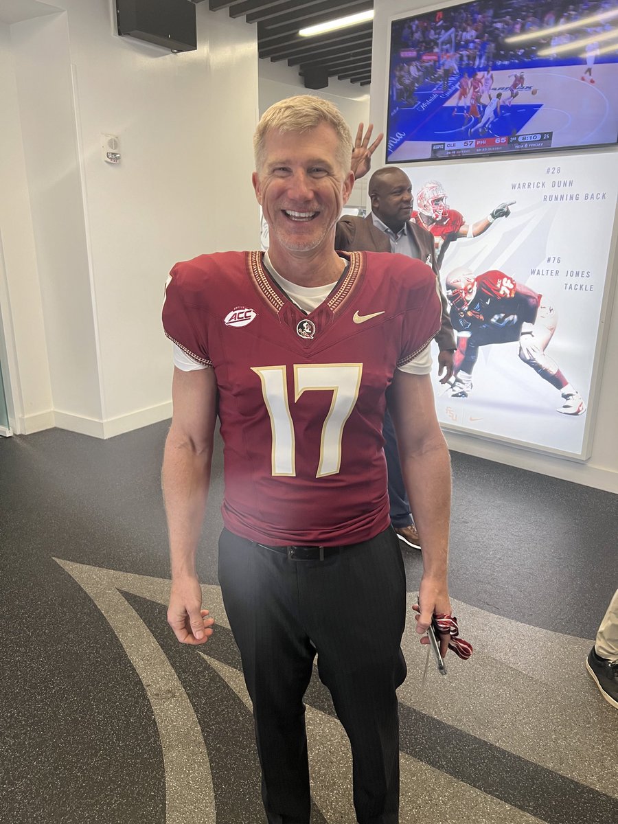 StephenPonder's tweet image. Several Seminole Boosters dressed out at Training Camp @TheBattlesEnd @FSUFootball @Coach_Norvell @SeminoleBooster