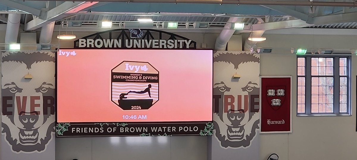The rare quadruple header! Women's swim championships sandwiched around a women's lax home opener and the return of women's playoff hockey to Meehan! Busy day via <a href="/ESPNPlus/">ESPN+</a> <a href="/IvyOnESPN/">Ivy League on ESPN</a>!