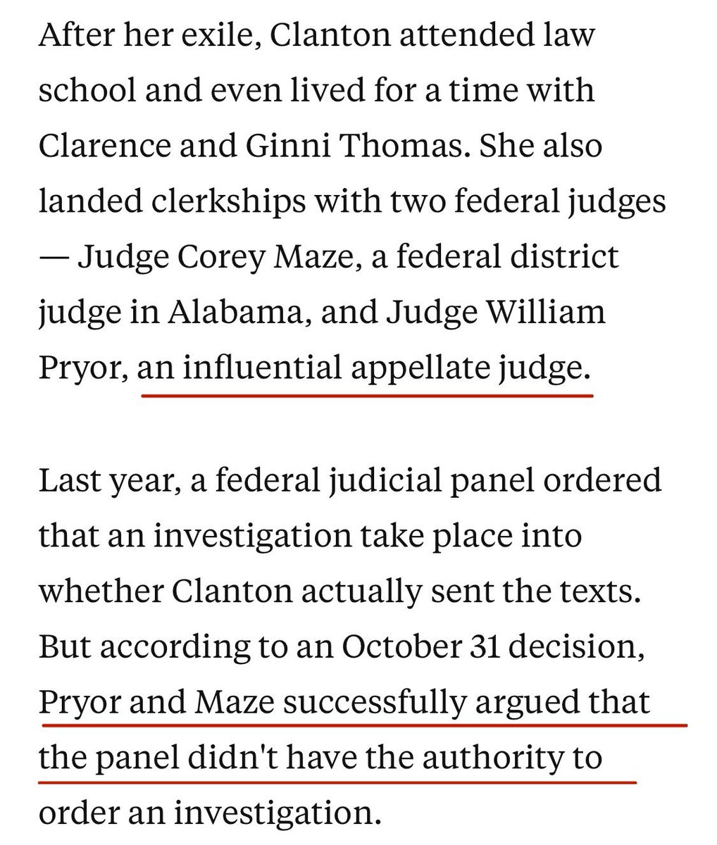 PettyLupone's tweet image. Clarence Thomas just hired Crystal Clanton to be his law clerk. 

I thought he was all about merit, but this definitely looks like favor, eh Tommy?

Now who is Crystal Clanton? So glad you asked…