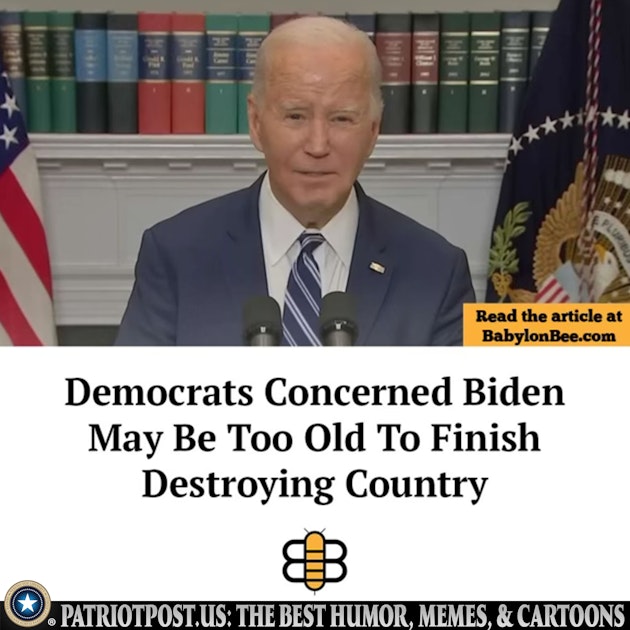 Who says BabylonBee is just parody?