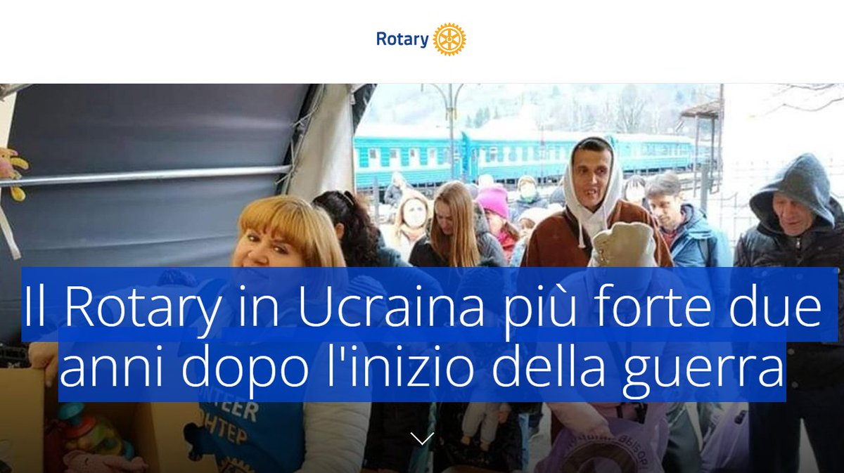 Il @Rotary in #Ucraina più forte due anni dopo l'inizio della #guerra. #CreiamoSperanzaNelMondo #CreateHopeInTheWorld Leggi sul sito 👉 on.rotary.org/48tnsvF