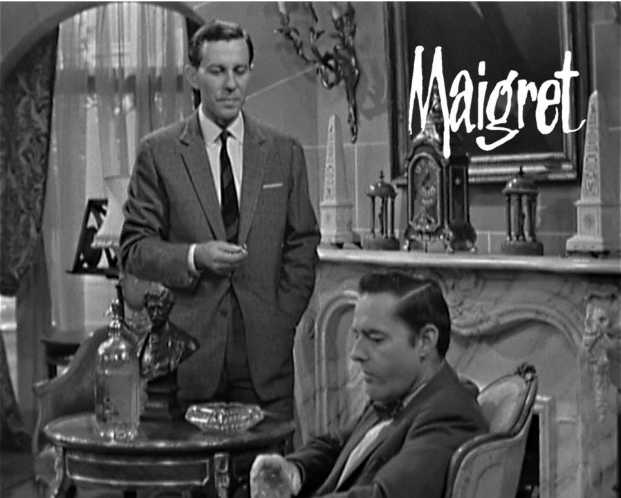 #JohnCarson #TerenceAlexander guest star in MAIGRET (1963) tonight at 8pm #TPTVsubtitles