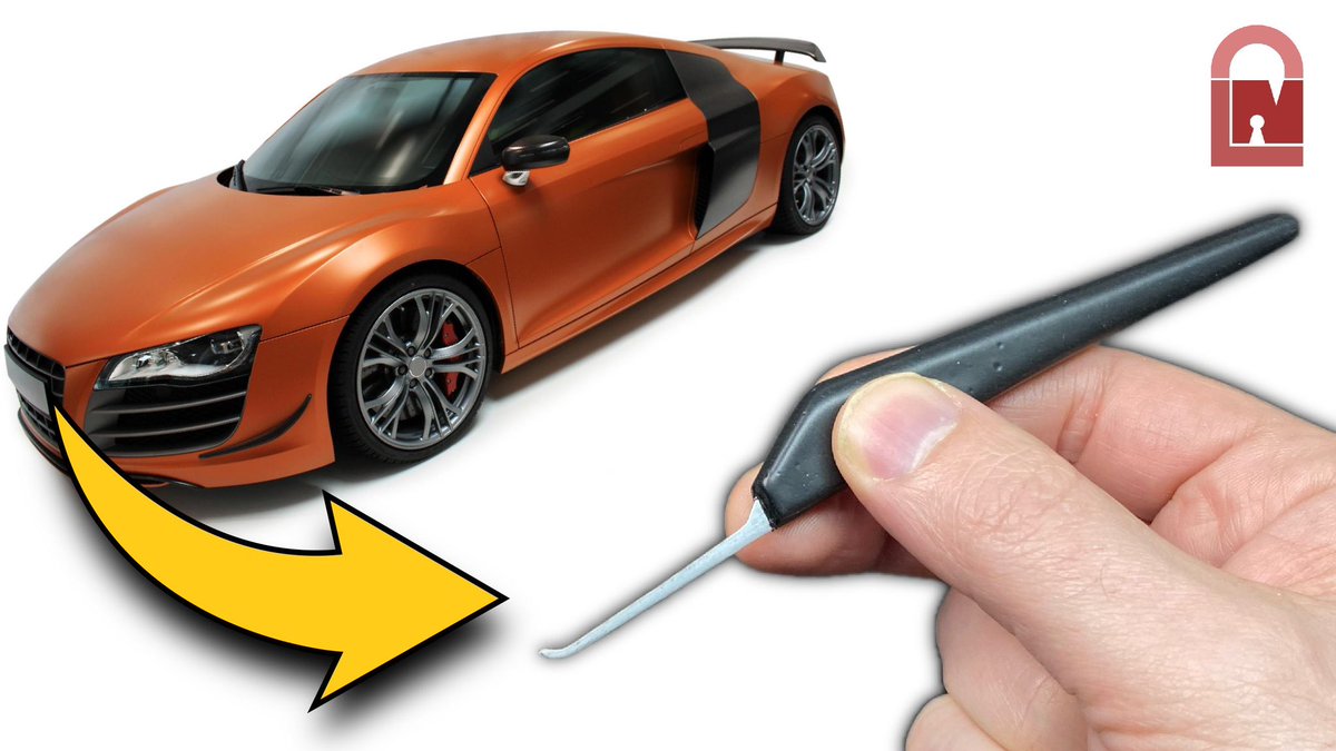 I Made a Lock Pick Out of My Wife’s Car! youtu.be/KpG1OEfOhGY?si… #lockpicking